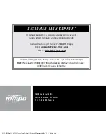 Preview for 32 page of Tempo Fitness 615E User Manual