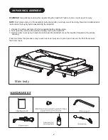 Preview for 6 page of Tempo Fitness TP-T4200 Owner'S Manual