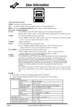 Preview for 9 page of Tempo Fitness TP-U1050 User Manual