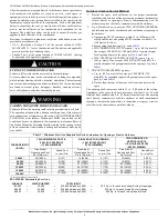 Preview for 8 page of Tempstar 0601714 Installation, Start-Up, Operating And Service And Maintenance Instructions