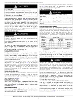 Preview for 17 page of Tempstar 0601714 Installation, Start-Up, Operating And Service And Maintenance Instructions