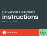 tenalach PLAY ANYWHERE HORSESHOES Instructions Manual preview