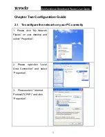 Preview for 5 page of Tenda Multifunctional Broadband Router User Manual