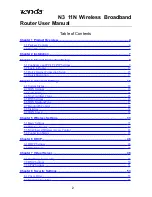 Preview for 3 page of Tenda N3 11N User Manual