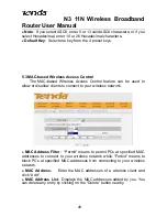 Preview for 44 page of Tenda N3 11N User Manual