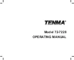 Preview for 2 page of Tenma 72-7228 Operating Manual