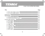 Preview for 4 page of Tenma 72-7228 Operating Manual