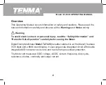 Preview for 6 page of Tenma 72-7228 Operating Manual