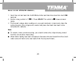 Preview for 25 page of Tenma 72-7228 Operating Manual