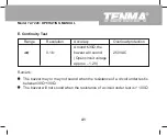 Preview for 43 page of Tenma 72-7228 Operating Manual