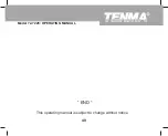 Preview for 51 page of Tenma 72-7228 Operating Manual