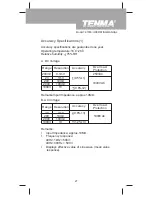 Preview for 27 page of Tenma 72-7930 Operating Manual