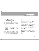 Preview for 20 page of Tenma 72-820 Operating Manual