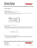 Preview for 9 page of Tenma SS-952B-F Series Instruction Manual