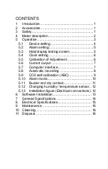 Preview for 2 page of Tenmars TM-185A User Manual