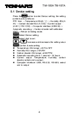 Preview for 6 page of Tenmars TM-185A User Manual