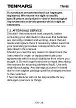 Preview for 39 page of Tenmars TM-86 User Manual