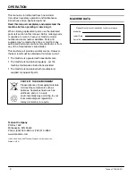 Preview for 2 page of Tennant 1160 Operator And Parts Manual