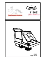 Tennant 1186E Operator'S Manual preview