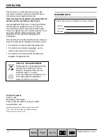 Preview for 2 page of Tennant 2000 Operator And Parts Manual