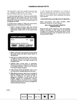 Preview for 159 page of Tennant 240 Operation, Maintenance And Parts Manual