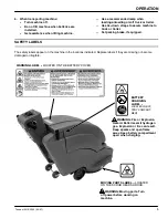 Preview for 5 page of Tennant 2510 Operator And Parts Manual