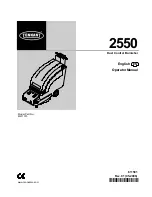 Preview for 1 page of Tennant 2550 Operator'S Manual