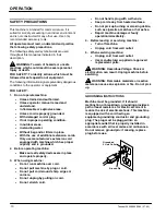 Preview for 10 page of Tennant 3530 Operator And Parts Manual