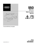 Tennant 550 Manual preview
