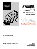 Preview for 1 page of Tennant 5700EE Operator'S Manual