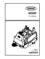 Preview for 1 page of Tennant 6200D Service Manual