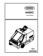 Tennant 6400IC Service Manual preview