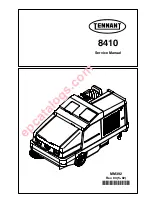 Tennant 8410 Service Manual preview