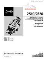 Tennant 9003531 - 2510 Operator'S Manual preview