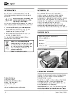 Preview for 2 page of Tennant T300e Operator'S Manual