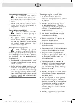 Preview for 70 page of tepro ELEKTROGRILL ODESSA Operating Instructions Manual