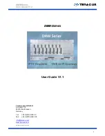 Preview for 1 page of Teracue DMM-Series User Manual