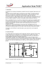 Preview for 3 page of TeraTron P4097 Application Note