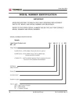 Preview for 36 page of Terex 833002 Operator, Service & Parts Manual