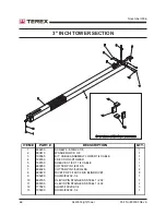 Preview for 66 page of Terex 833002 Operator, Service & Parts Manual