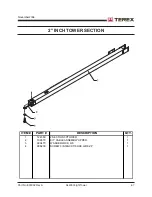 Preview for 67 page of Terex 833002 Operator, Service & Parts Manual