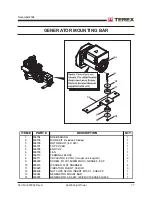 Preview for 77 page of Terex 833002 Operator, Service & Parts Manual