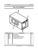 Preview for 82 page of Terex 833002 Operator, Service & Parts Manual