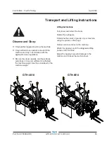 Preview for 67 page of Terex Genie GTH4018 SR Operator'S Manual