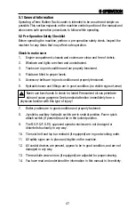 Preview for 48 page of Terex PT100 Forestry Operation And Maintenance Manual