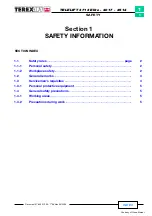 Preview for 17 page of TEREXLIFT TELELIFT 3713 Elite Workshop Manual