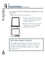 Preview for 7 page of TERK Technologies FDTV1a Owner'S Manual