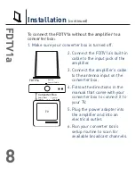 Preview for 9 page of TERK Technologies FDTV1a Owner'S Manual