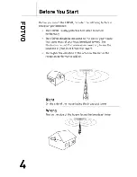 Preview for 5 page of TERK Technologies FDTVO Owner'S Manual