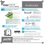 Preview for 2 page of TERK Technologies MTVGLS Quick Start Manual